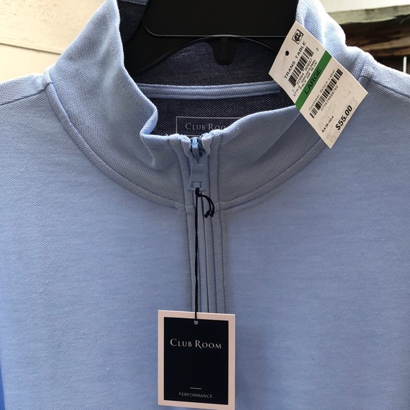 Men’s Clubroom Performance L/S MockNeck NWT - Picture 2 of 3